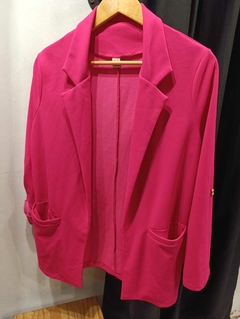 Blazer de crepe elastizados