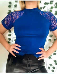 Remera encaje