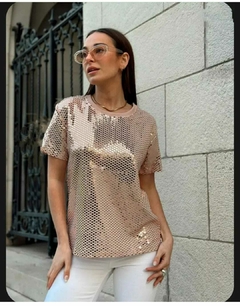 Remera con brillos
