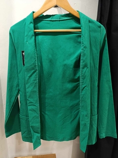 Blazer bengalina con bolsillos