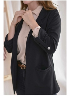 Blazer crepé elástizado - comprar online