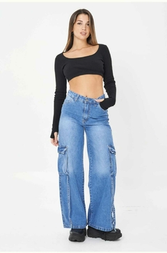 Jean Cargo wide leg