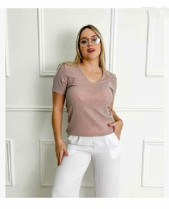 Remera brillo