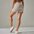 Legging de Cintura Alta Feminina, Curto Esportivo, Prova de Squat, Lulu, Manteig - comprar online