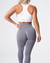 Imagem do Leggings de Spandex sem costura para mulheres, calças justas macias, roupas de fitness, calças de ioga, cintura alta