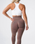 Leggings de Spandex sem costura para mulheres, calças justas macias, roupas de fitness, calças de ioga, cintura alta na internet