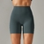 Legging de Cintura Alta Feminina, Curto Esportivo, Prova de Squat, Lulu, Manteig