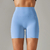 Legging de Cintura Alta Feminina, Curto Esportivo, Prova de Squat, Lulu, Manteig