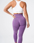 Imagem do Leggings de Spandex sem costura para mulheres, calças justas macias, roupas de fitness, calças de ioga, cintura alta