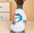 Roupas impressas Pet Cloth Dog T-Shirt