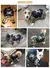 Imagem do Macacão espessamento quente para cães, roupas legais do FBI