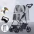 Carrinho para cão e gato transporte transportador - Seu Little Pet