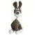 Brinquedo do animal de estimação divertido forma de burro veludo mastigar