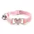 Coleira Coração Charme e Bell para Gato e Cão, Segurança Elástica, Ajustável - comprar online