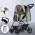 Carrinho para cão e gato transporte transportador