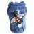 Jaqueta jeans retro designer para cães pequenos, roupa universal na internet