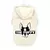 Hoodies moletom de lã grossa com cordão para cães, - comprar online