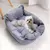 Casa de dormir quente para animais de estimação, sofá para cães