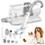 Kit Aspirador Pet Grooming com Grande Capacidade, Escova Do Cão, Copo Poeira - Seu Little Pet