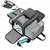 Bolsa de Ombro Portátil Pet, Transportadora Gato, Bolsa Respirável - Seu Little Pet