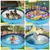 Piscina dobrável grande para animais de estimação