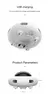 Brinquedo do gato inteligente teaser ufo pet turntable captura treinamento - comprar online