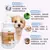 Condicionador Teddy Gold Hair para Animais de Estimação, Fofo e Bonito, Macio