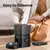 Alimentador Automático Pet, Versão Botão, Auto Cat Food Dispenser - loja online