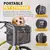 Mochila Expansível Soft Sided Pet Carrier com 4 portas abertas, dobrável Bike - Seu Little Pet