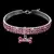 Colar de cachorro strass joia chihuahua cristal joia ajustável - Seu Little Pet