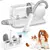 Kit Aspirador Pet Grooming com Grande Capacidade, Escova Do Cão, Copo Poeira