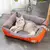 Cama para cães e gatos grande, confortável, casa de cachorro, macio, algodão - comprar online