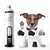 Pet elétrico Nail Grinder com luz LED, USB recarregável Clippers