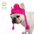 Chapéu de malha Windproof para Pet, Chapéu de malha macia para o inverno
