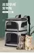 Bolsa Grande capacidade dupla camada pet bag, dobrável na internet