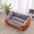 Cama para cães e gatos grande, confortável, casa de cachorro, macio, algodão - comprar online