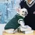 Camisola tricotada com decote em v para animais, suéter quente - comprar online