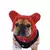 Macio morno velo chapéu de morcegos para cães, buldogues franceses