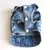 Jaqueta jeans retro designer para cães pequenos, roupa universal na internet