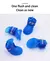 Imagem do Sapatos de chuva de silicone para animais, antisujo, auditivos, sapatos impermel