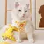 Conjunto de arnês e trela para cachorro de pato cartoon, alça ajustável - Seu Little Pet