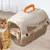 Caixa de transporte Respirável, Pet Carrier, Viagem