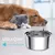 Imagem do Alimentador de água pet de aço inoxidável, Fonte de água automática