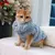 Roupa acolchoada para cães e gatos, pequenos e médios