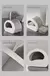 Fechado Desodorante Cat Litter Box, Cápsula Espacial, Modelagem Sandbox, gaveta - Seu Little Pet