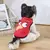 Roupas impressas originais para animais de estimação, camisas do cão na internet