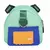 Pet Snack Saco De Armazenamento De Grande Capacidade Multifuncional Cães Mochila - comprar online