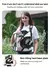 Transportadora de lona mochila com alça de ombro cruzado