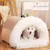 Casa confortável para cães e gatos, tapete quente para dormir - comprar online