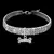Colar de cachorro strass joia chihuahua cristal joia ajustável - Seu Little Pet